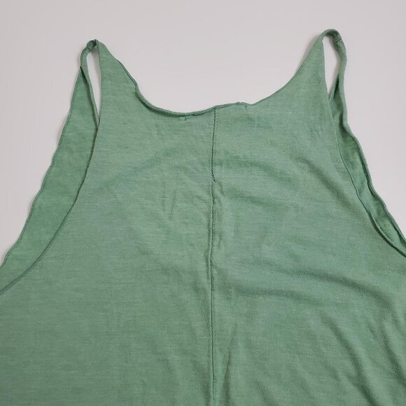 Junk Food Womens Wanted: Pool Boy Tank Medium Cotton Blend Green - Picture 7 of 8